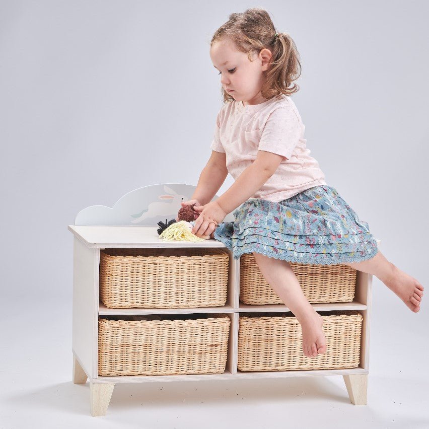 Bunny Storage Unit – for children, available at Learning Bugs UK