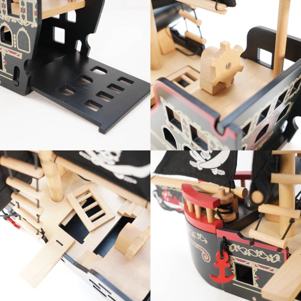 Barbarossa Pirate Ship & Characters – Pretend Play, toy for children, available at Learning Bugs UK