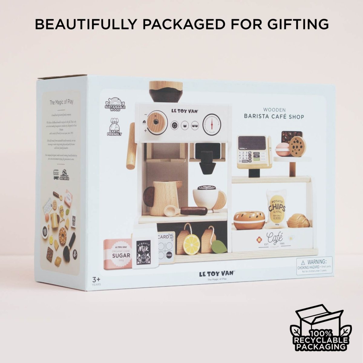 Barista Café Shop – Pretend Play for children, available at Learning Bugs UK