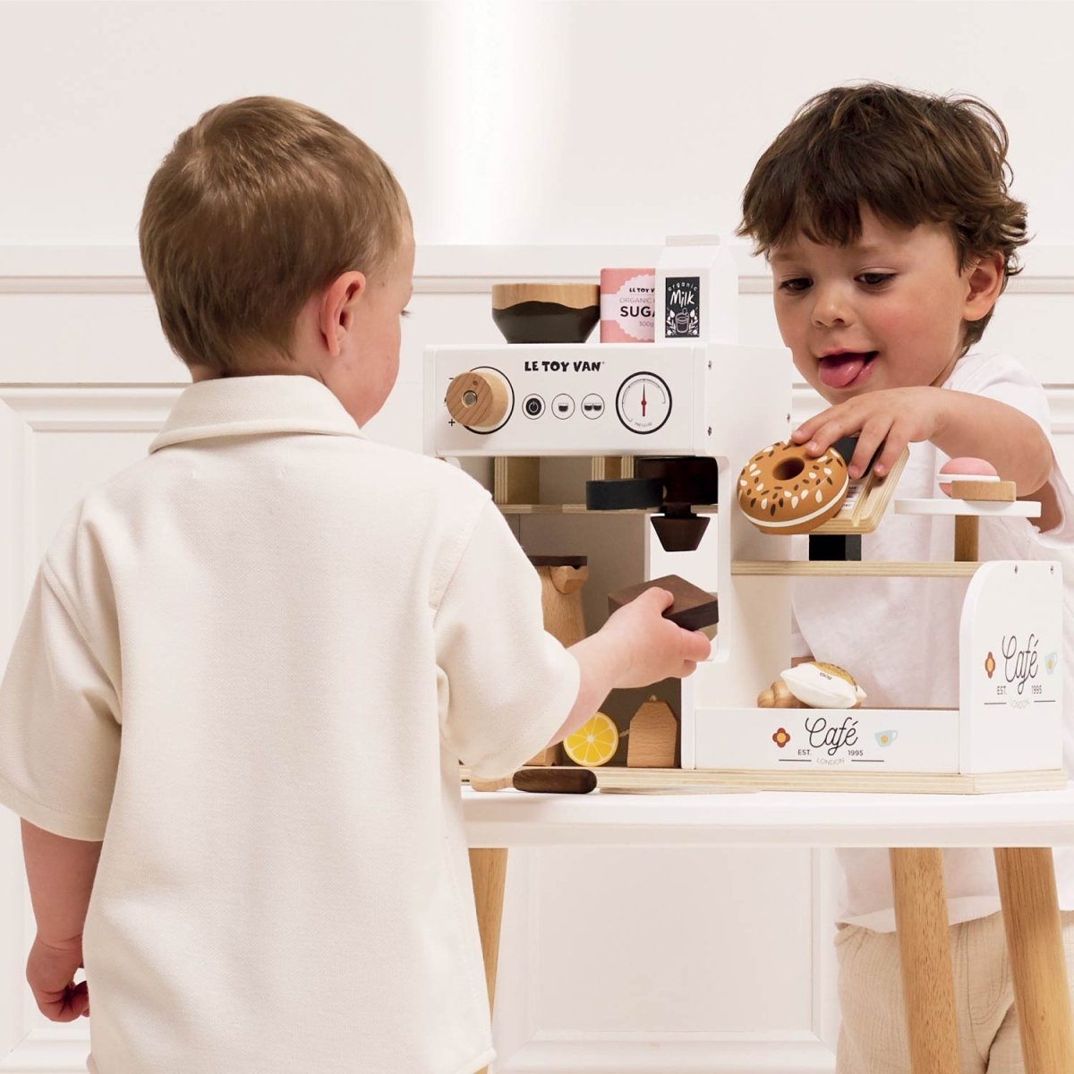 Barista Café Shop – Pretend Play for children, available at Learning Bugs UK