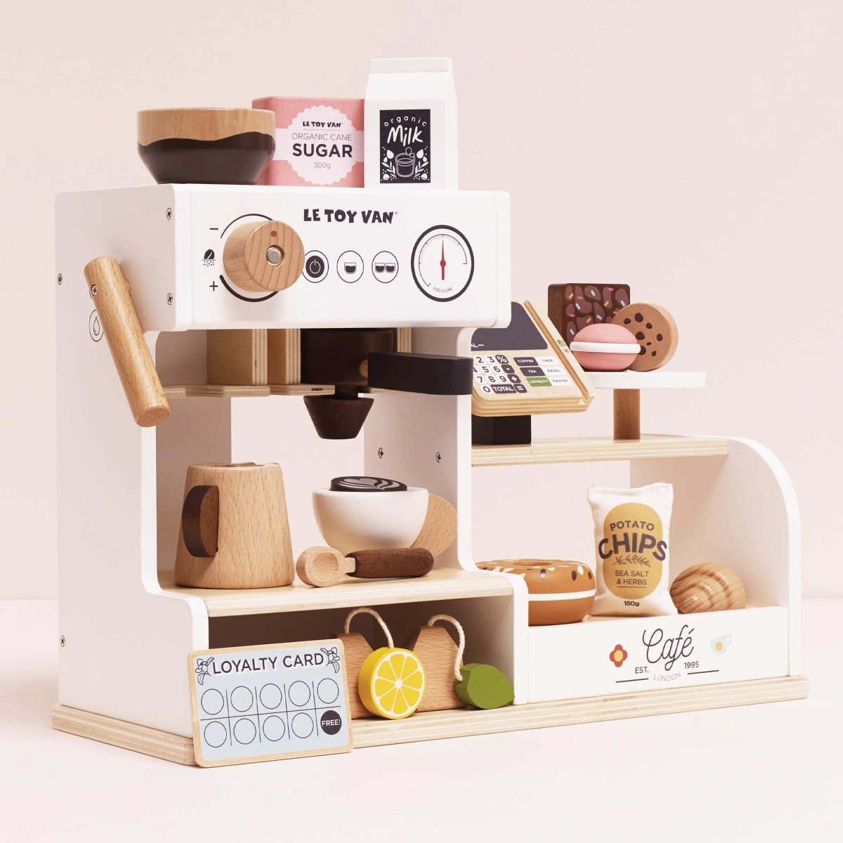 Barista Café Shop – Pretend Play for children, available at Learning Bugs UK