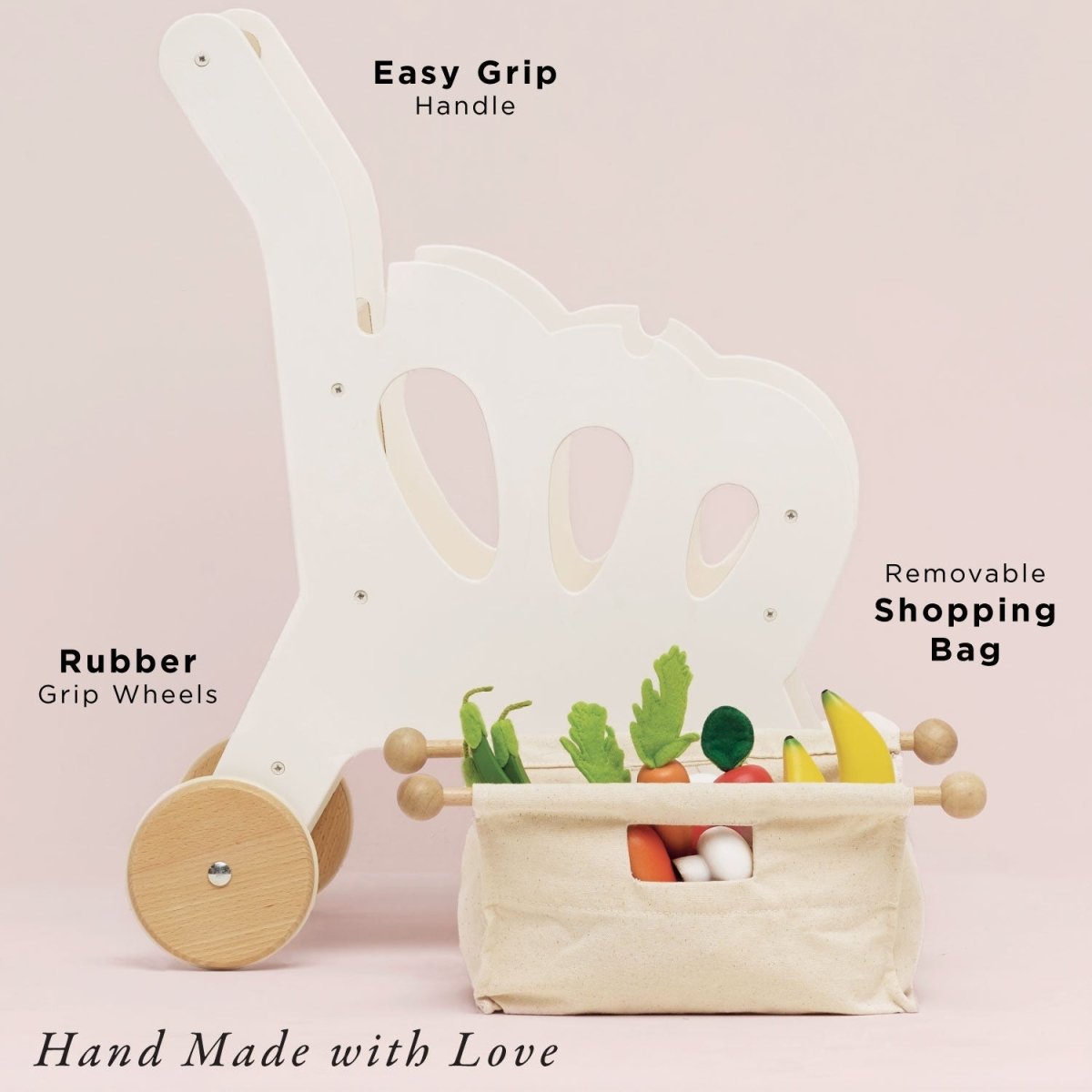 Shopping Grocery Trolley & Bag – Pretend Shopping & Grocery for children, available at Learning Bugs UK