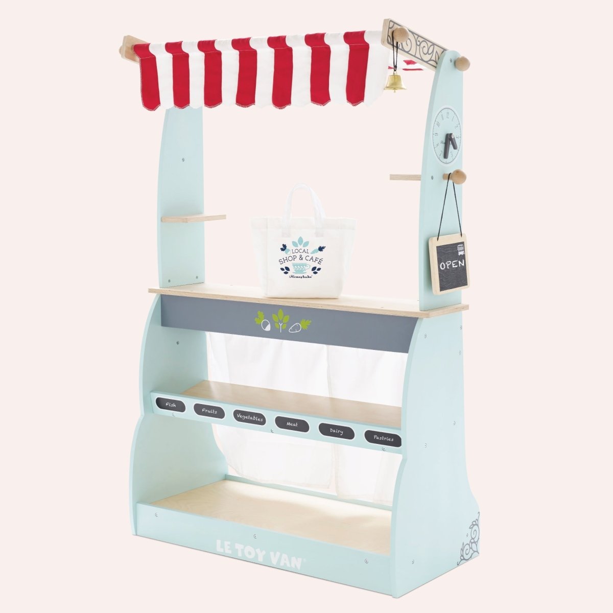 Shop & Café Market Stand – Pretend Shopping & Grocery for children, available at Learning Bugs UK