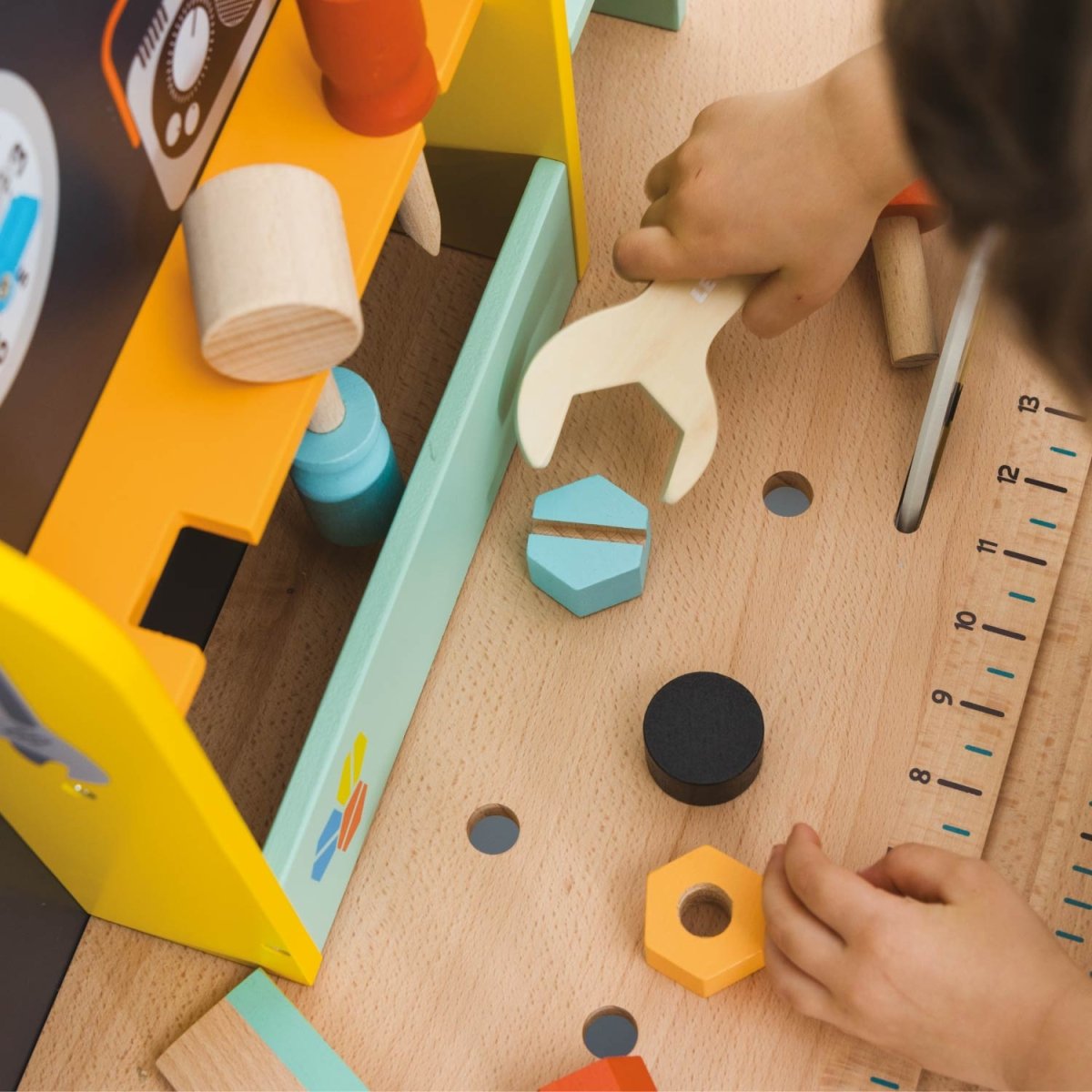Alex’s Toy Work Bench – Toy Tools for children, available at Learning Bugs UK