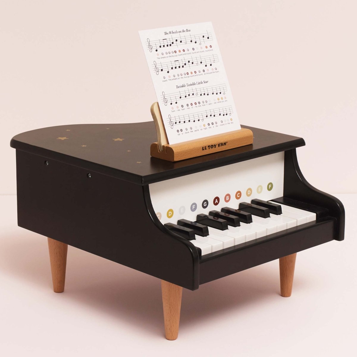 Wooden Grand Piano Toy – Pianos & Keyboards for children, available at Learning Bugs UK
