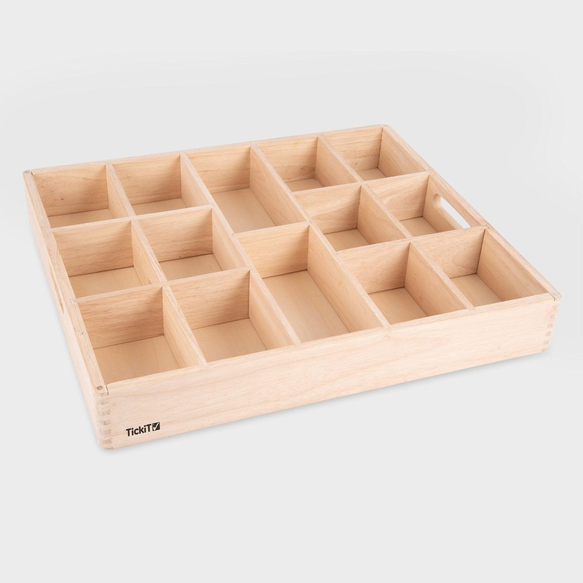 Wooden Sorting Tray - 14 way – Baby Toys & Activity Equipment for children, available at Learning Bugs UK