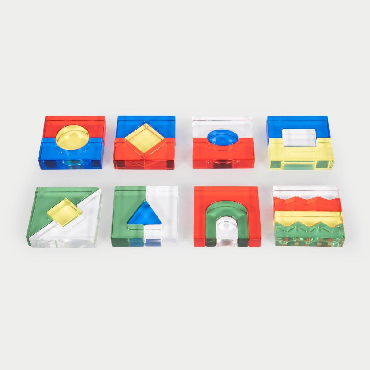 Colour Crystal Block Set – Acrylic - Colour for children, available at Learning Bugs UK