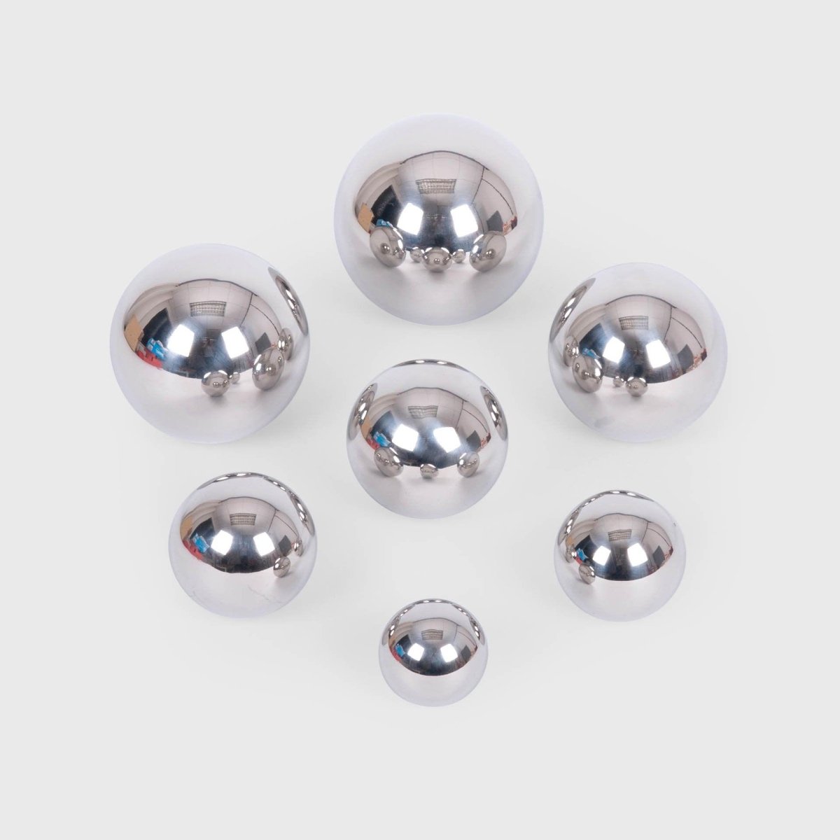 Sensory Steel Sound Balls – Sensory Reflective - Balls for children, available at Learning Bugs UK