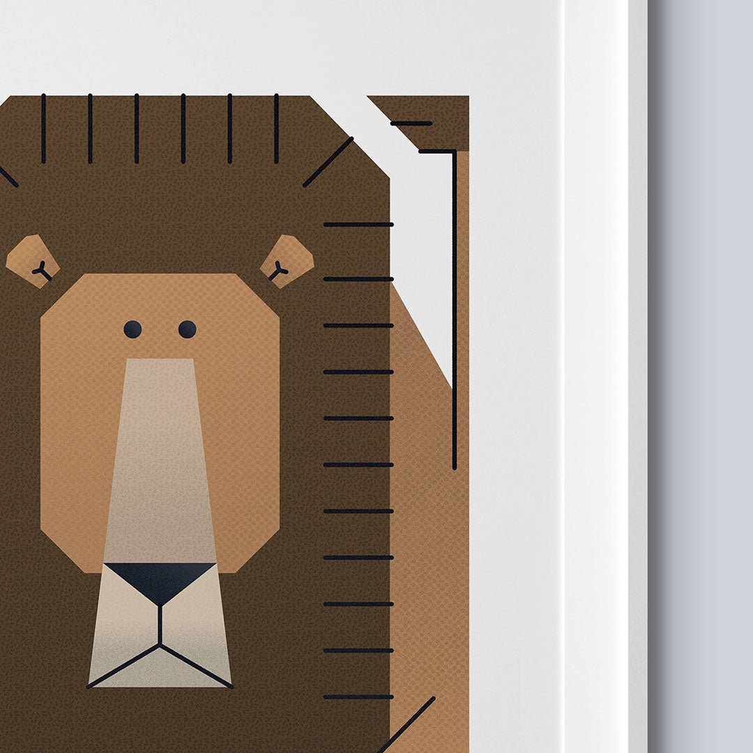Minimal Safari Animals Nursery Prints Set of 3 – Print Sets for children, available at Learning Bugs UK