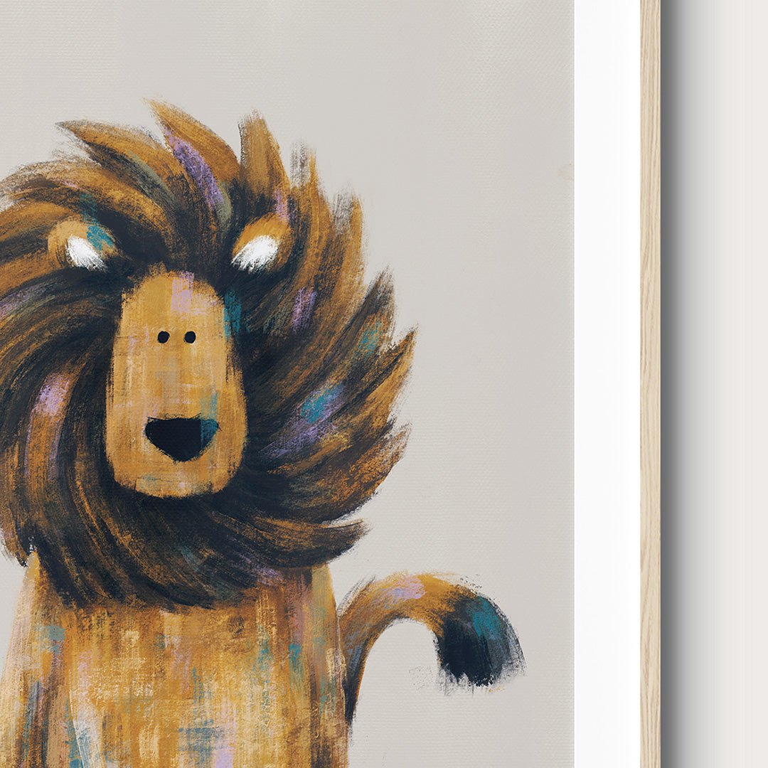 Neutral Safari Animals Nursery Prints Set of 4 – Print Sets for children, available at Learning Bugs UK