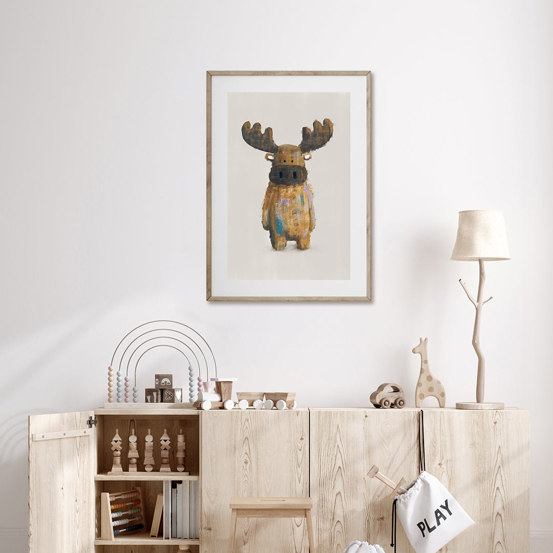 Neutral Woodland Nursery Prints Set of 4 – Print Sets for children, available at Learning Bugs UK