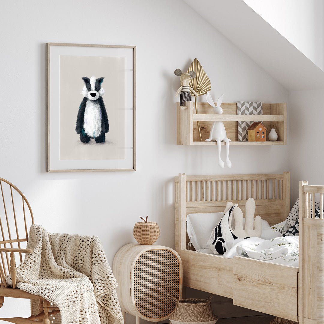 Woodland Animals Nursery Prints Set of 3 – Print Sets for children, available at Learning Bugs UK