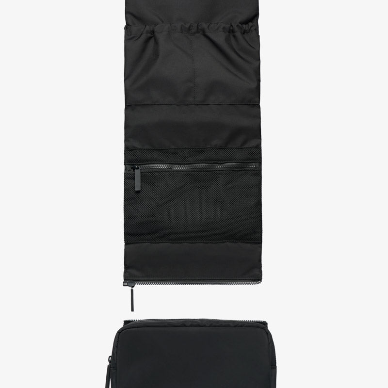 Buy T+M Travel Roll Up Hanging Organiser Black | Hanging Organiser for kids by Learning Bugs UK