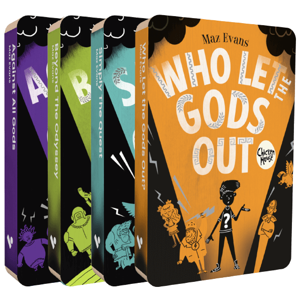 Who Let the Gods Out Audiobook Bundle – Audiobooks Bundle for children, available at Learning Bugs UK