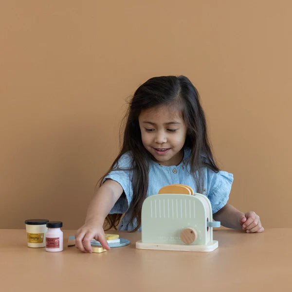 Little Dutch Wooden Toaster Set by Little Dutch - Learning Bugs UK