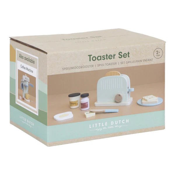 Little Dutch Wooden Toaster Set by Little Dutch - Learning Bugs UK