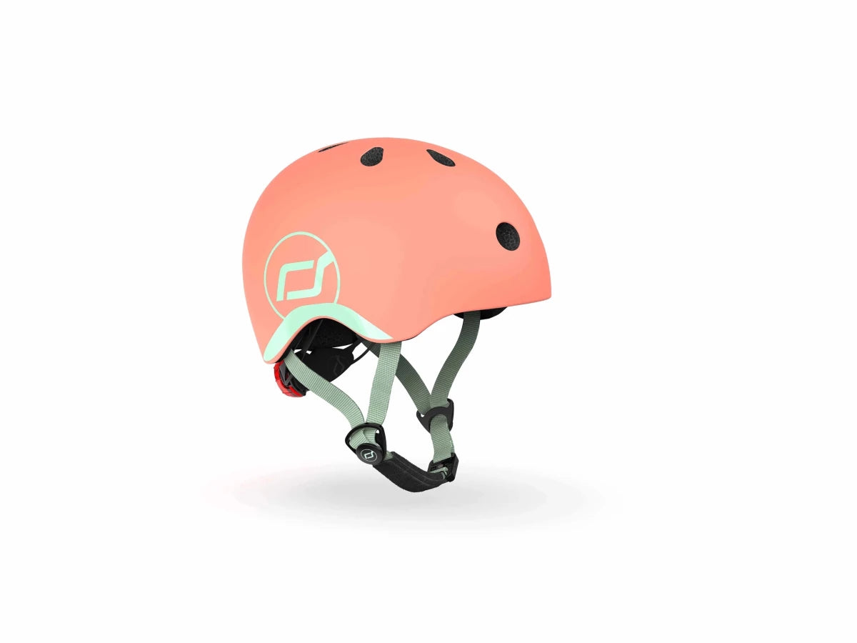 Scoot & Ride toddler helmet in Peach, size XXS-S