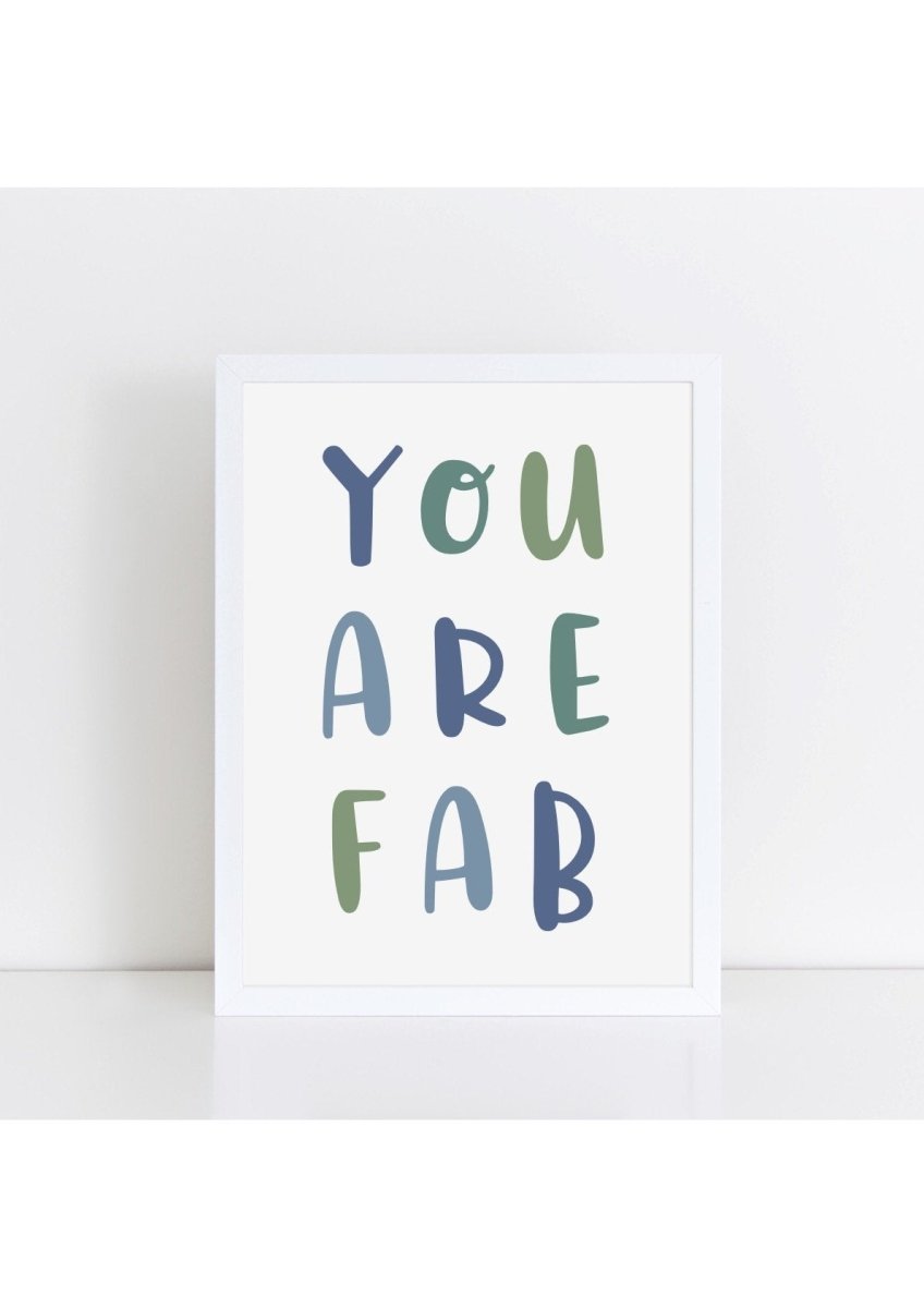You Are Fab - Blues – for children, available at Learning Bugs UK