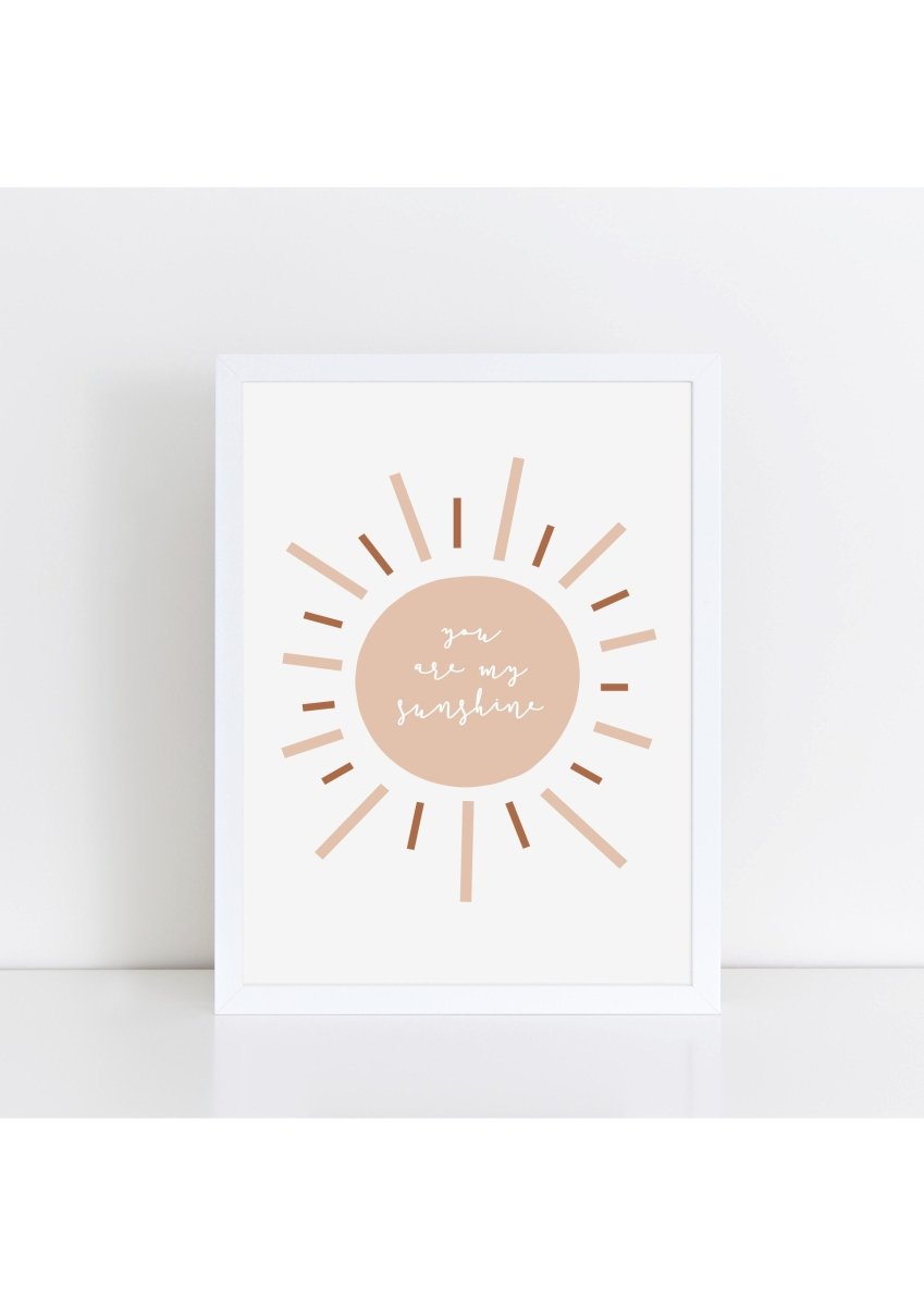 You Are My Sunshine - Light Peach – for children, available at Learning Bugs UK