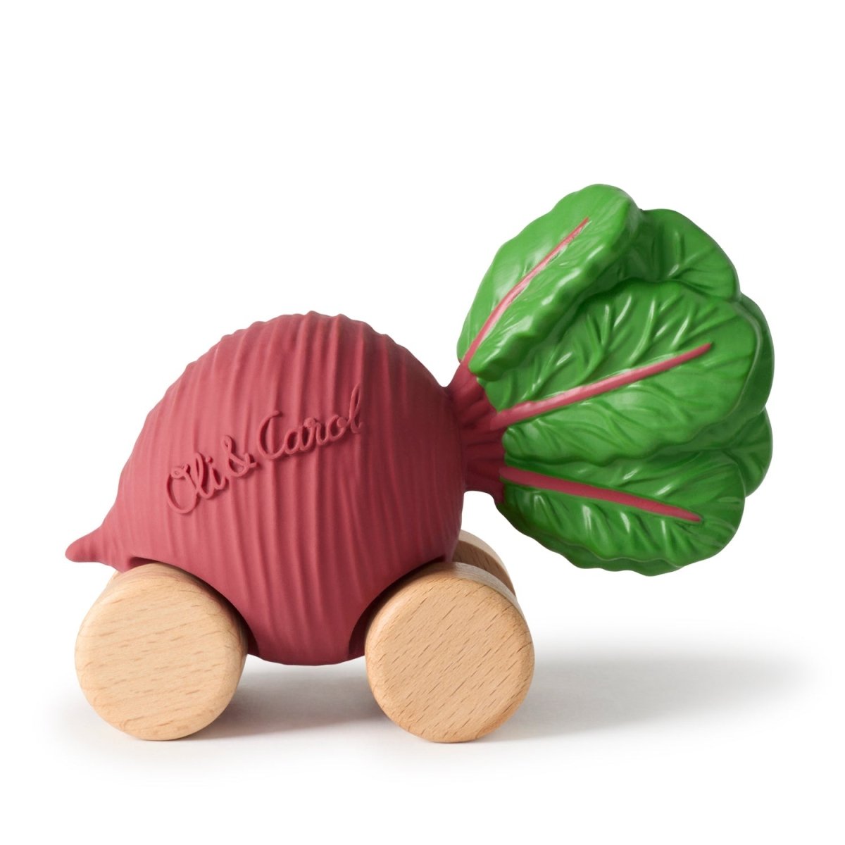 Oli & Carol Betty the Beetroot Car – Baby Sensory Toys for children, available at Learning Bugs UK
