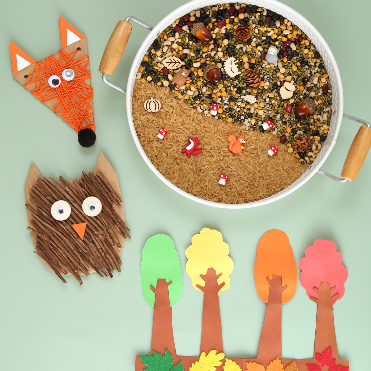 Woodland Activity Kit – Autumn Craft & Sensory Play