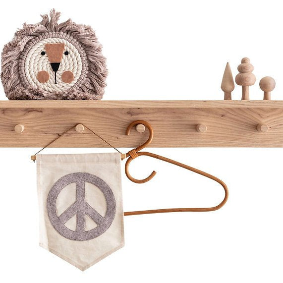 Buy Autumns Corner - The Peg Rail Shelf | Peg Rail Shelf for kids by Learning Bugs UK