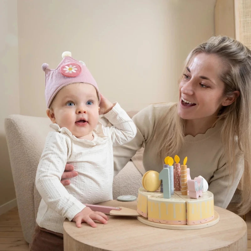 Birthday Crown With Numbers Pink – for children, available at Learning Bugs UK