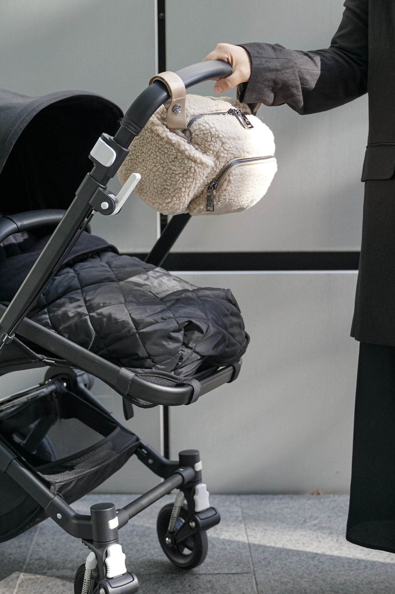 Buy Inka Buggy Organiser Beige Borg Fleece | Buggy Organiser for kids by Learning Bugs UK