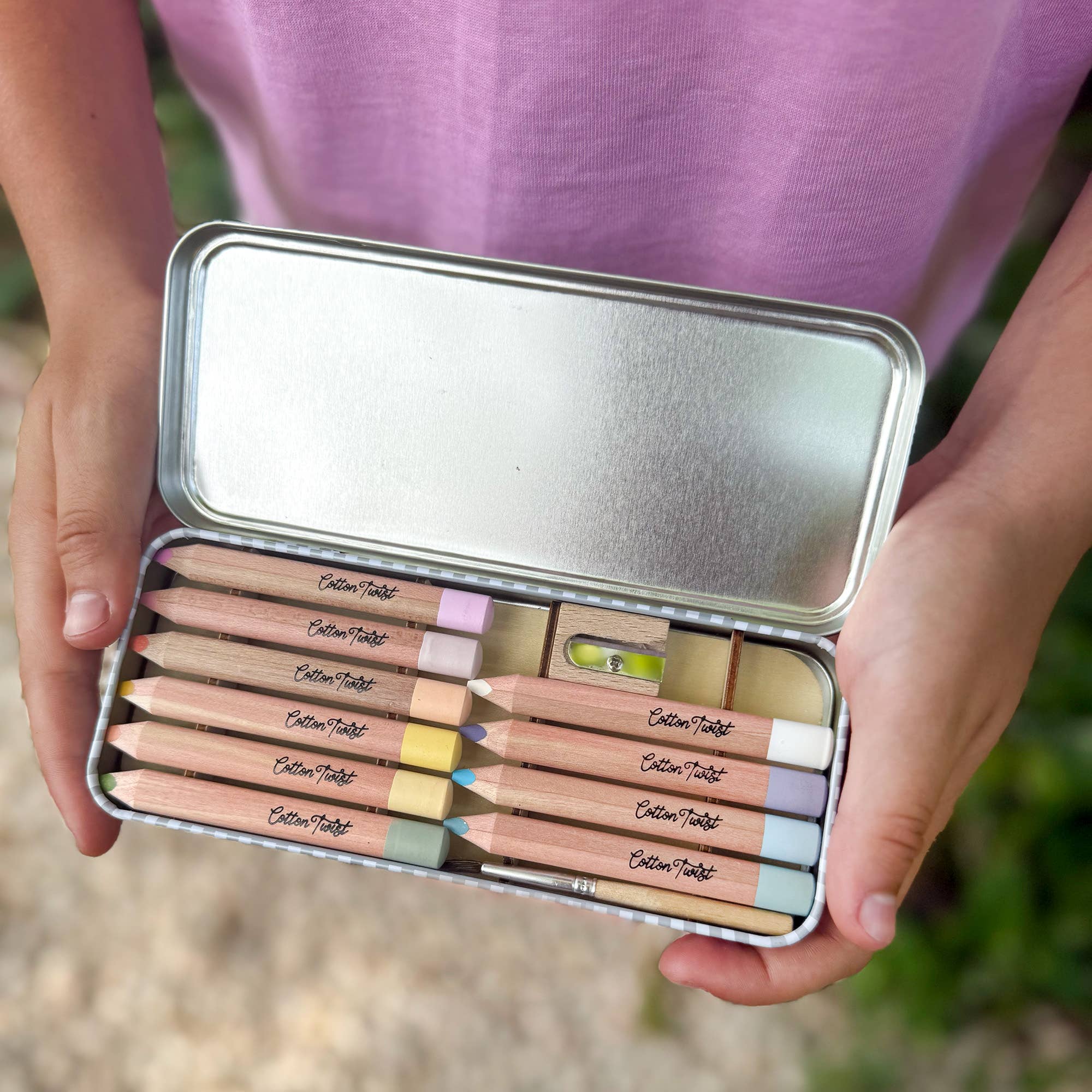 Buy Pastel Mix Watercolour Pencils Set | Art and Craft Box for kids by Learning Bugs UK