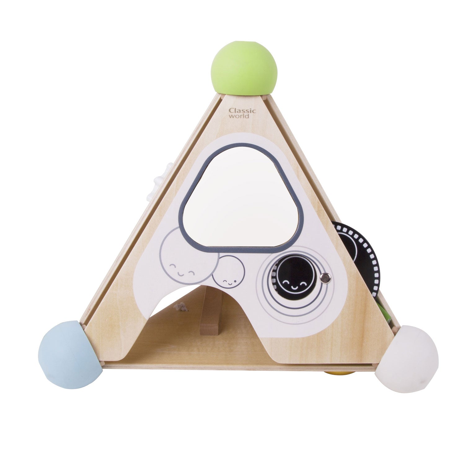 Classic World Pyramid Activity Box by Classic World Toys - Learning Bugs UK