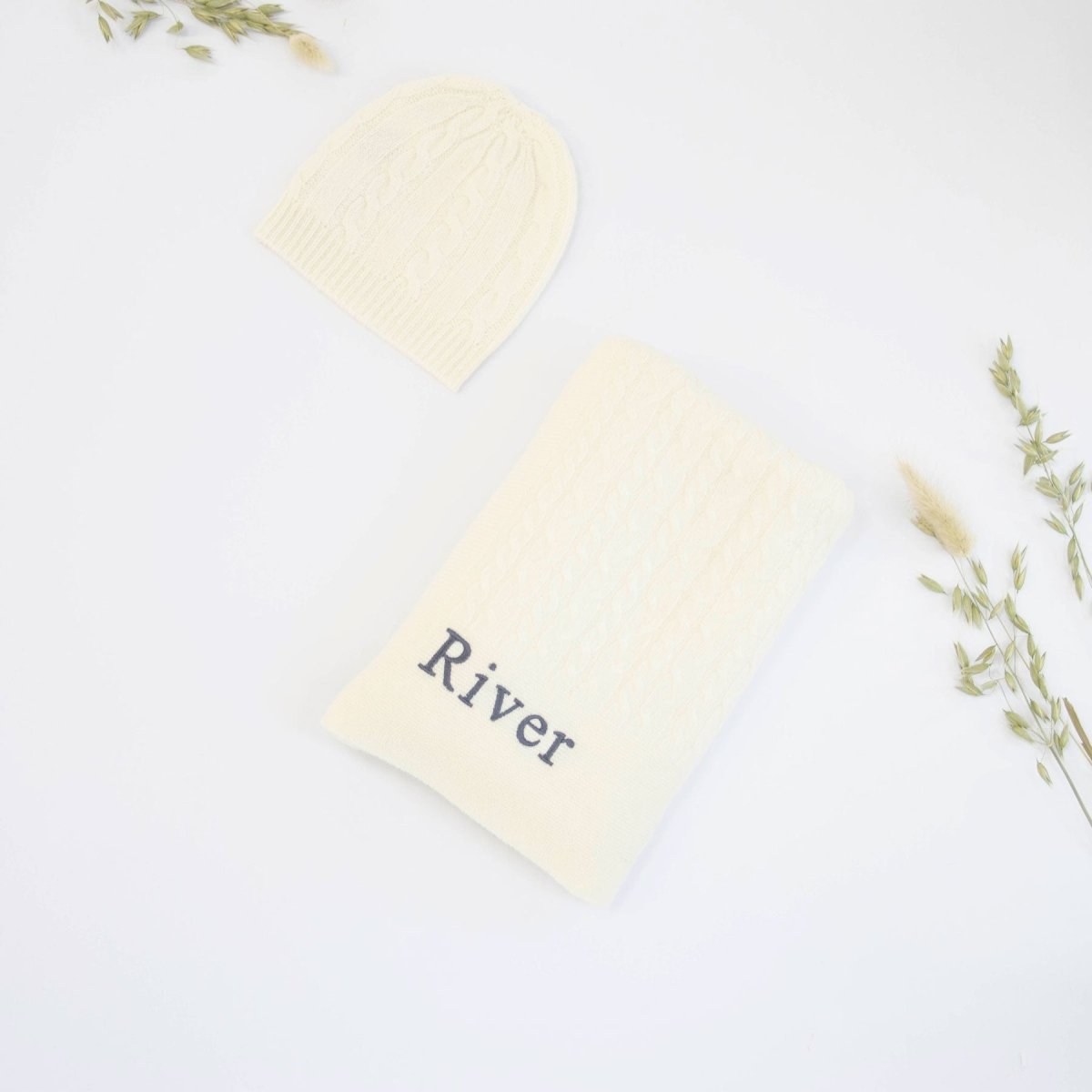 Classic Cashmere Baby Gift Set - Ivory – for children, available at Learning Bugs UK