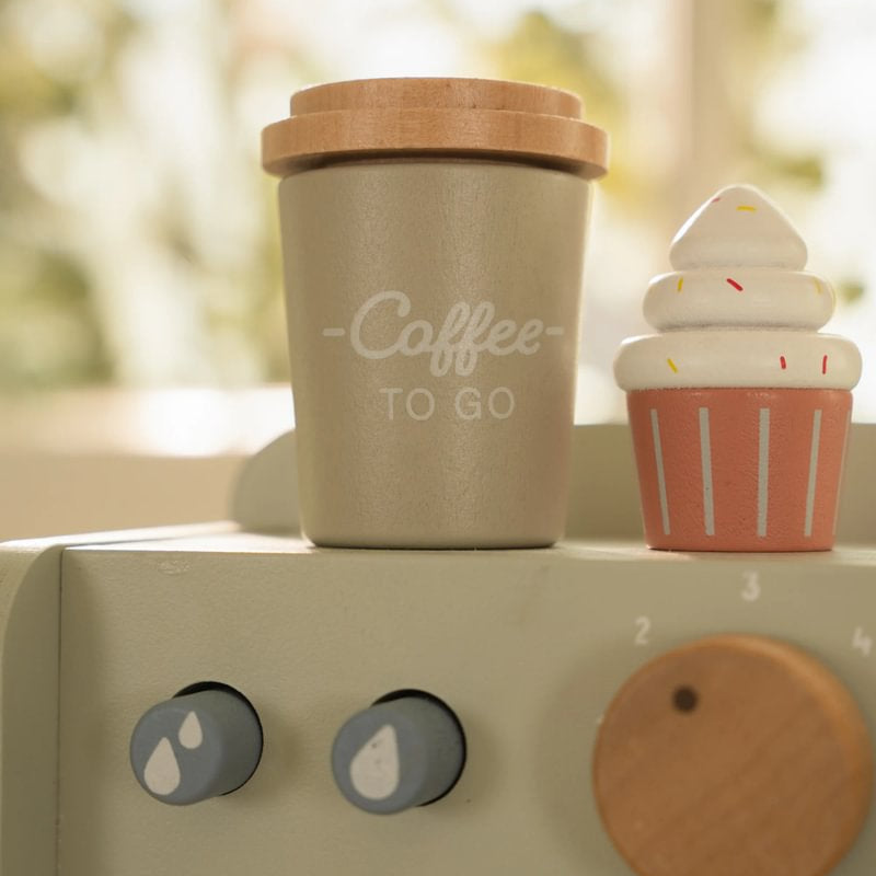 Little Dutch Wooden Coffee Corner – for children, available at Learning Bugs UK