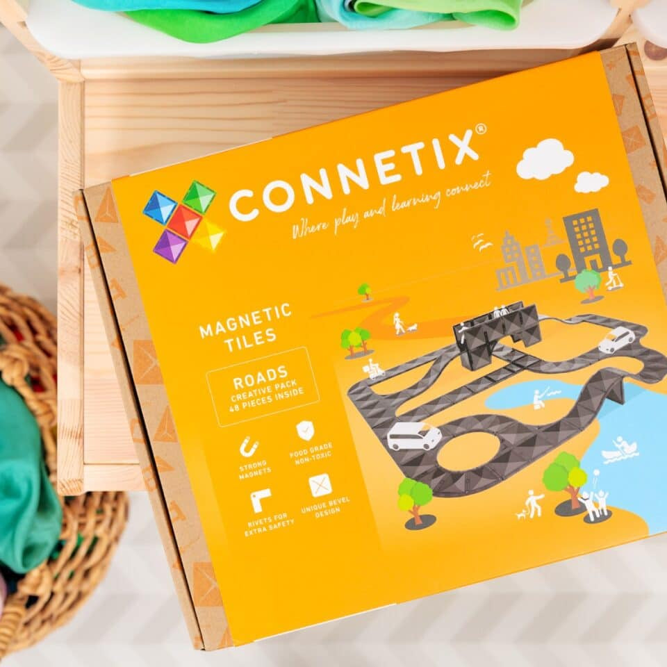 Buy NEW IN: CONNETIX - Creative Roads Pack 48 pc | for kids by Learning Bugs UK