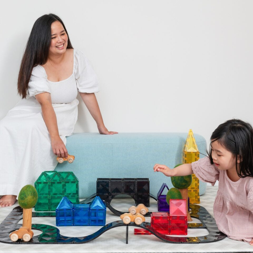 Buy NEW IN: CONNETIX - Creative Roads Pack 48 pc | for kids by Learning Bugs UK