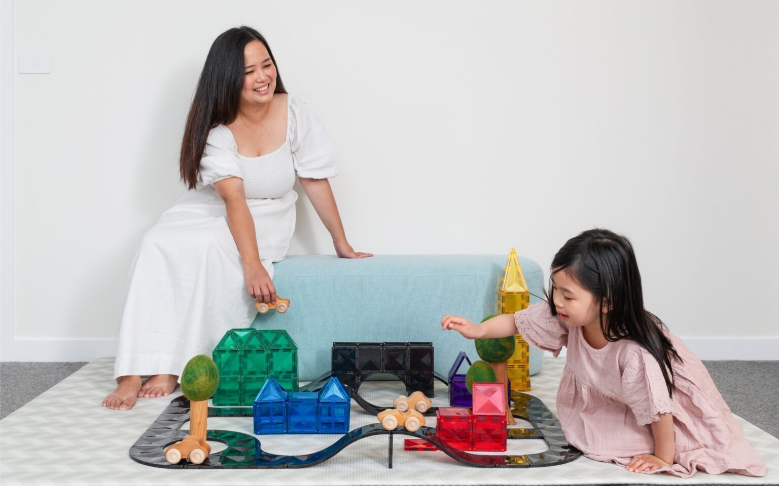 Buy NEW IN: CONNETIX - Creative Roads Pack 48 pc | for kids by Learning Bugs UK