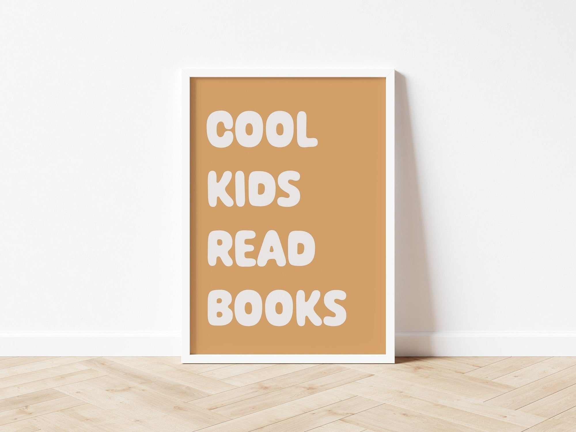 Cool Kids Read Books - Fine Art Print
