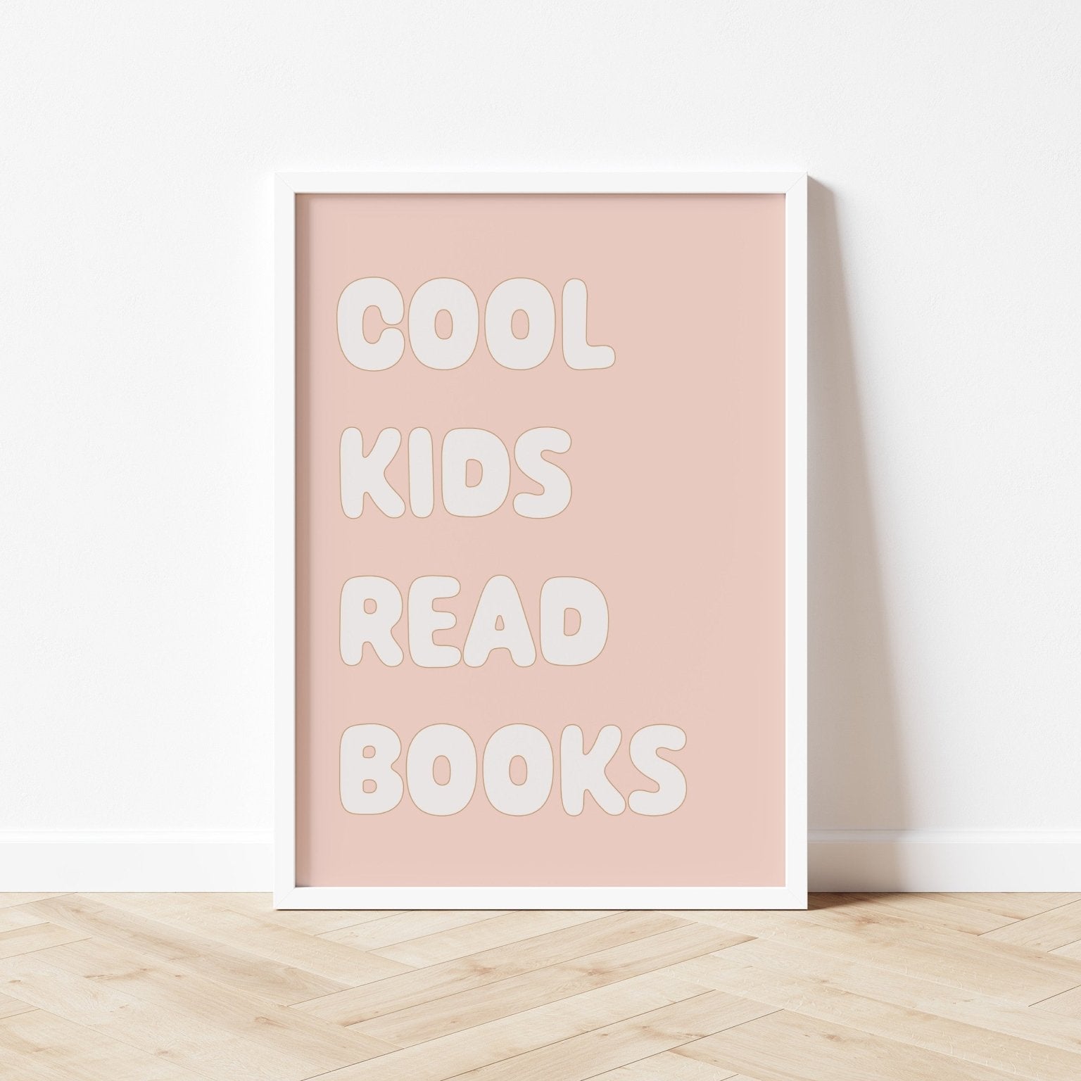 Buy Cool Kids Read Books - Fine Art Print | for kids by Learning Bugs UK