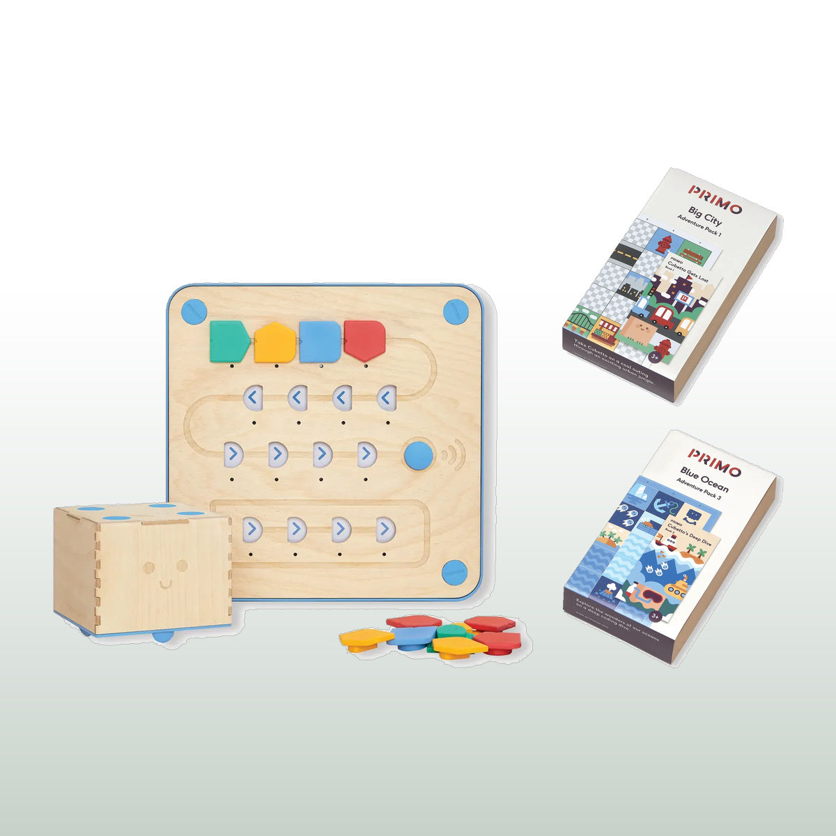 Cubetto Coding Robot Bundle | Playset & 2 Adventure Maps – Coding Toys for children, available at Learning Bugs UK