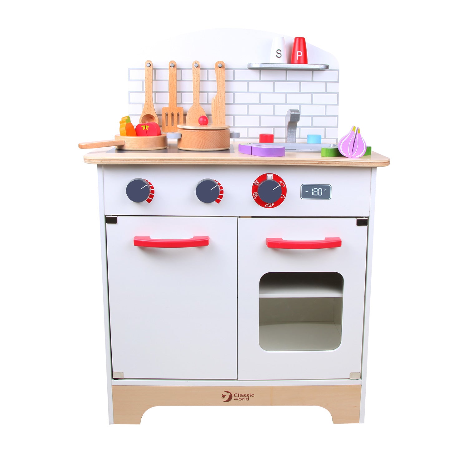 Classic World Chef's Kitchen Set by Classic World Toys - Learning Bugs UK