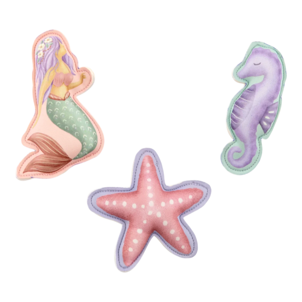 Little Dutch Dive Figures Set of 3 - Pink / Blue – Sand & Water Toys for children, available at Learning Bugs UK