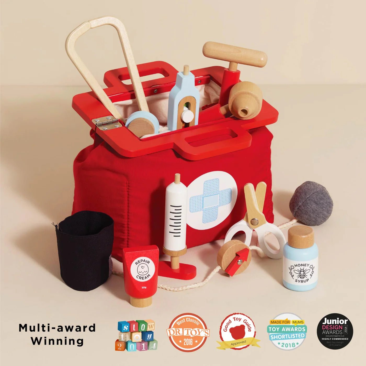 Buy Le Toy Van Wooden Vintage Doctor Roleplay Kit | for kids by Learning Bugs UK