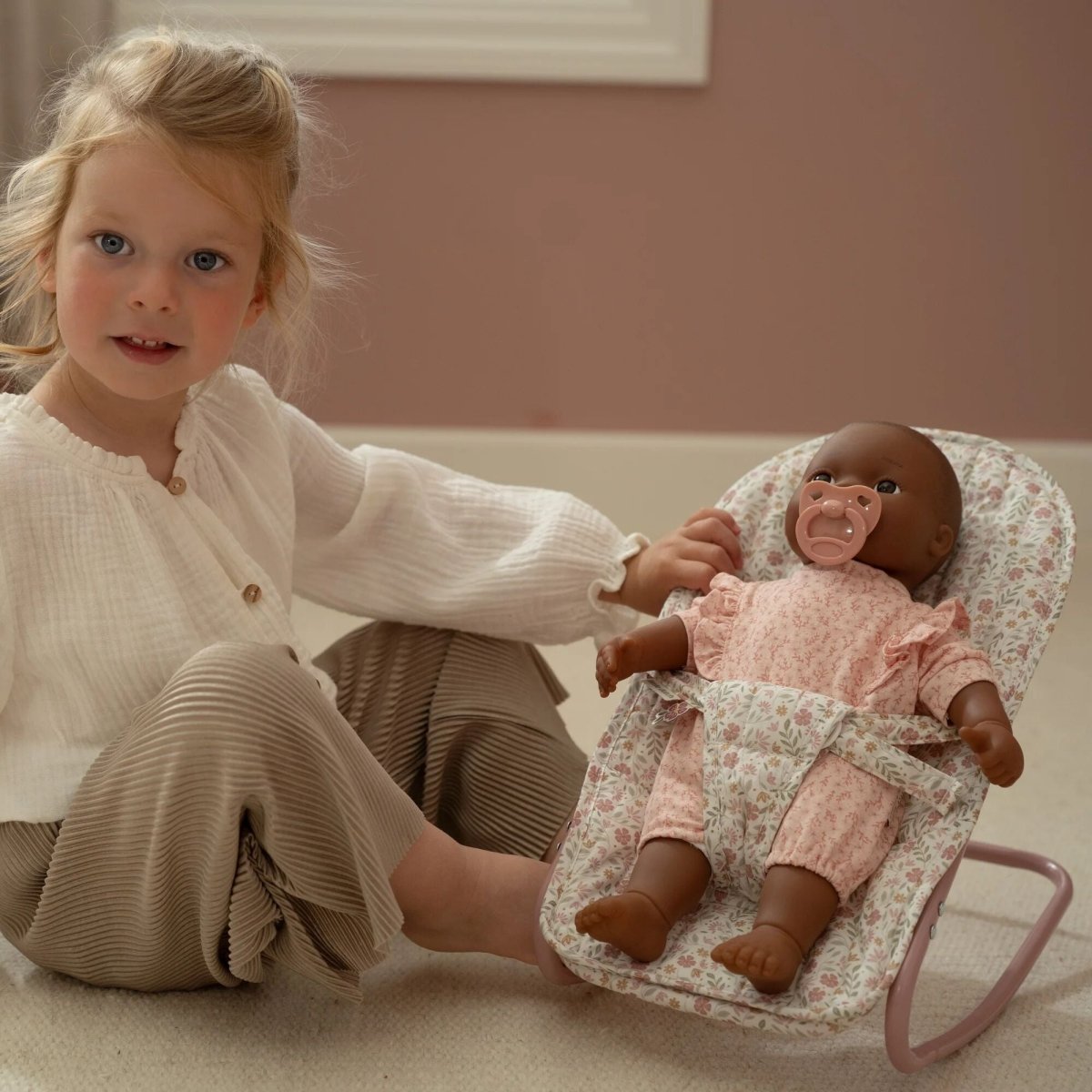 Babydoll Bouncer – for children, available at Learning Bugs UK