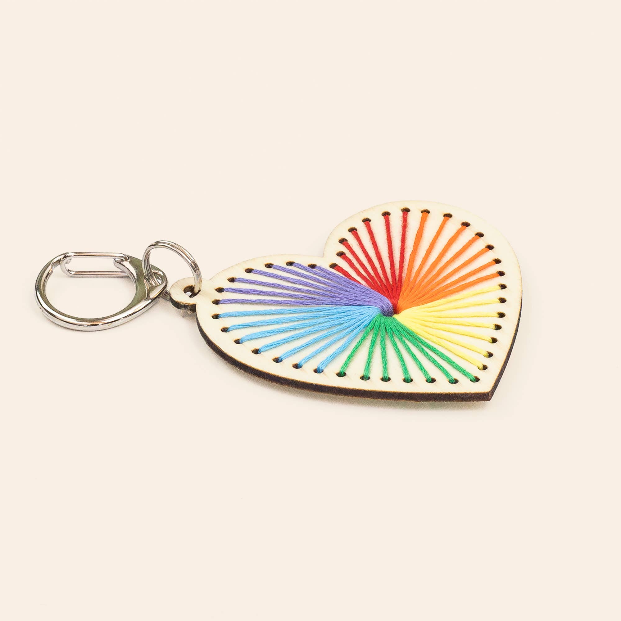 Buy Heart Keyring Craft Kit | Art and Craft Box for kids by Learning Bugs UK
