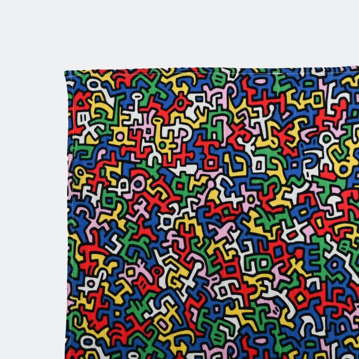 ETTA LOVES x KEITH HARING 2 Pack Muslin Squares – Muslin squares for children, available at Learning Bugs UK
