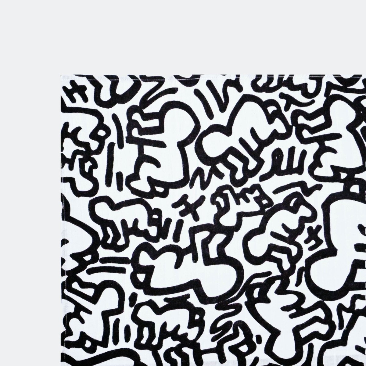 ETTA LOVES x KEITH HARING 'Baby' XL Muslin – Muslin squares for children, available at Learning Bugs UK