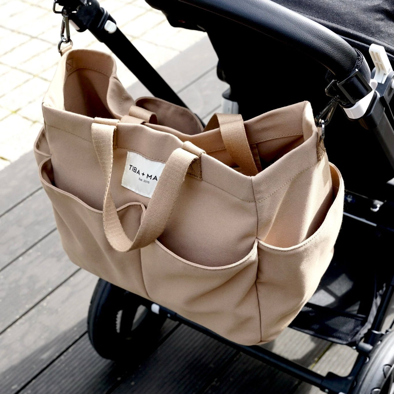 Buy T+M Canvas Pocket Tote Desert | Tote Bag for kids by Learning Bugs UK