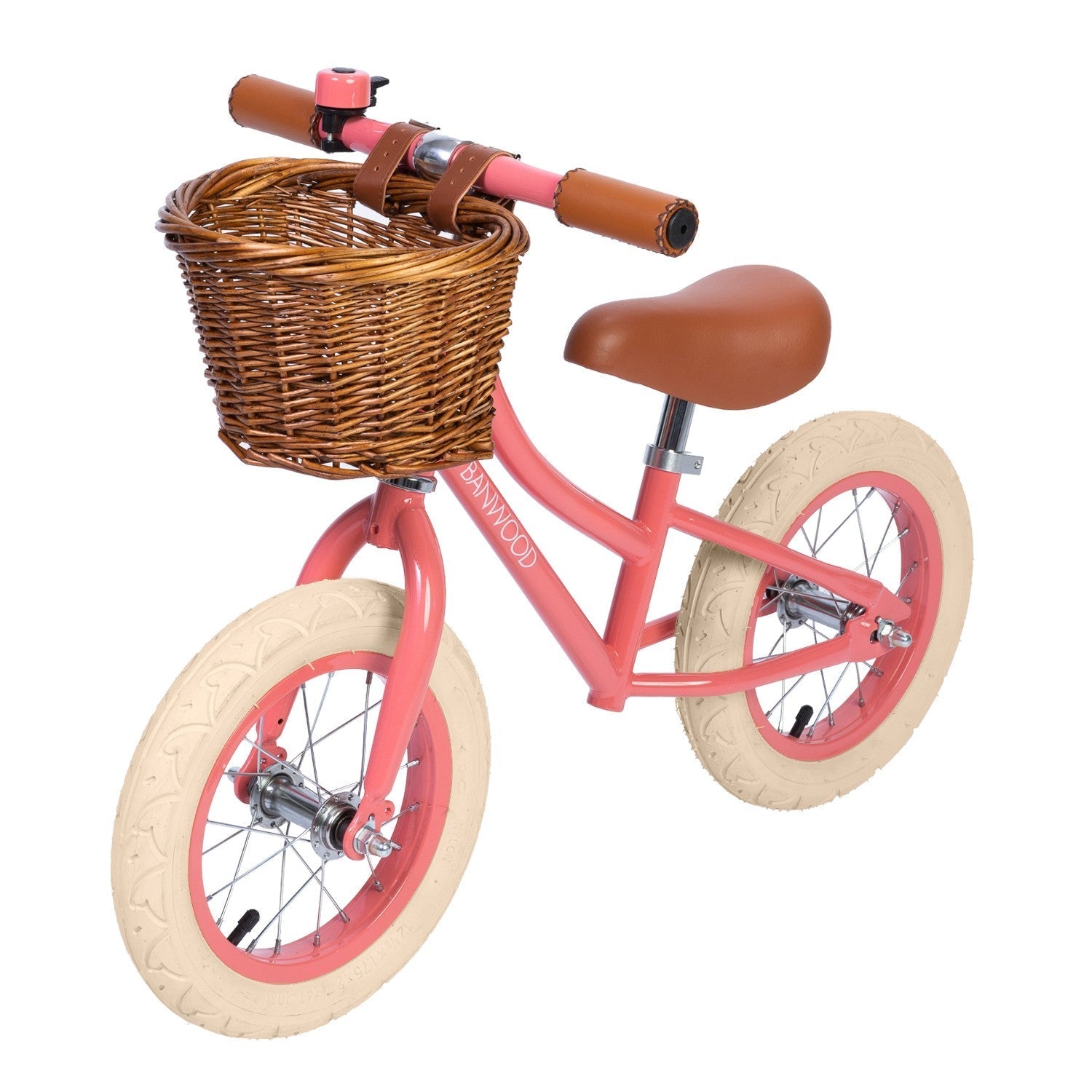 Banwood Balance Bike – Kids First Bike 12” (Coral)