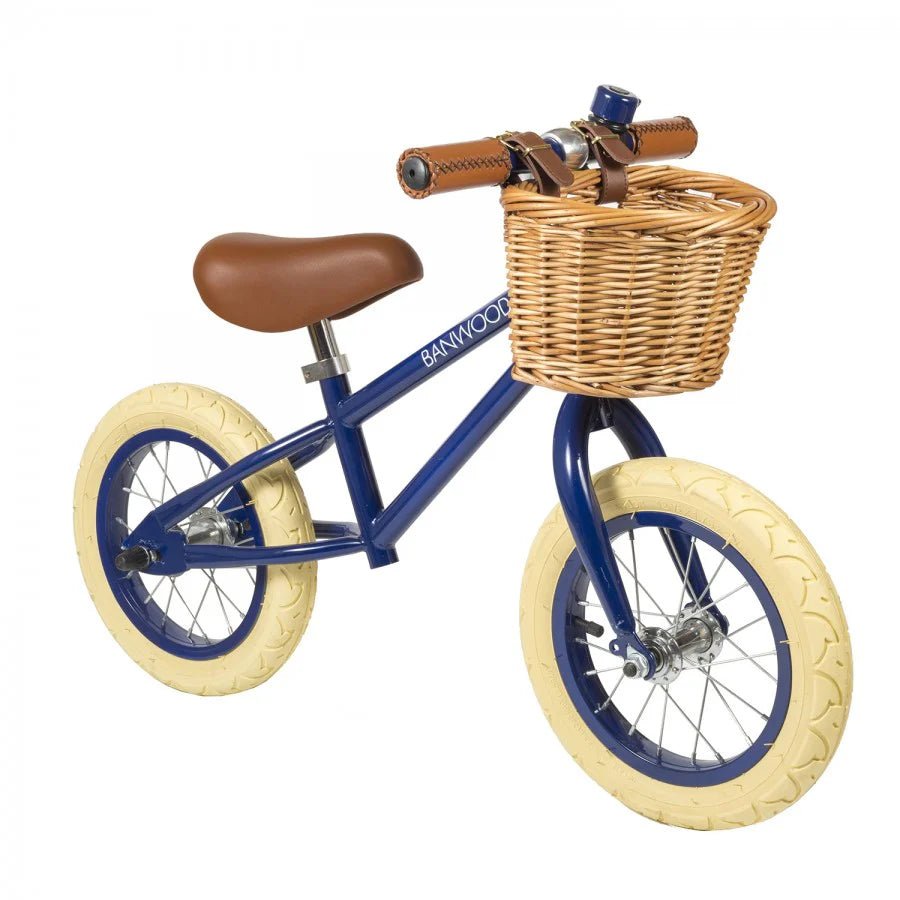 Banwood Balance Bike – Kids First Bike 12” (Blue) – for children, available at Learning Bugs UK