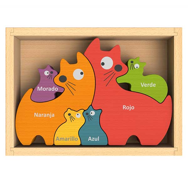 Begin Again Cat Family Puzzle by Begin Again - Learning Bugs UK
