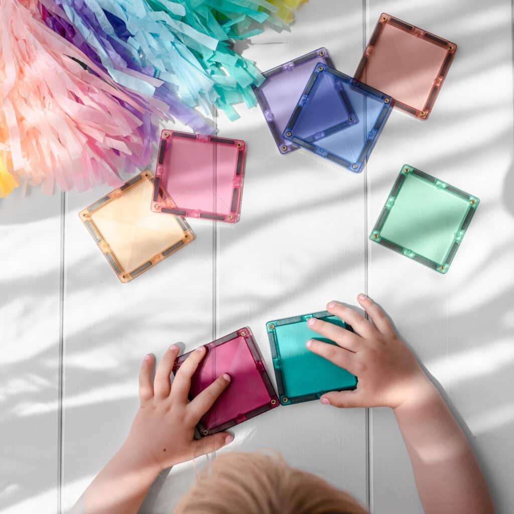 Connetix Tiles - 120 Piece Pastel Creative Pack by Connetix - Learning Bugs UK